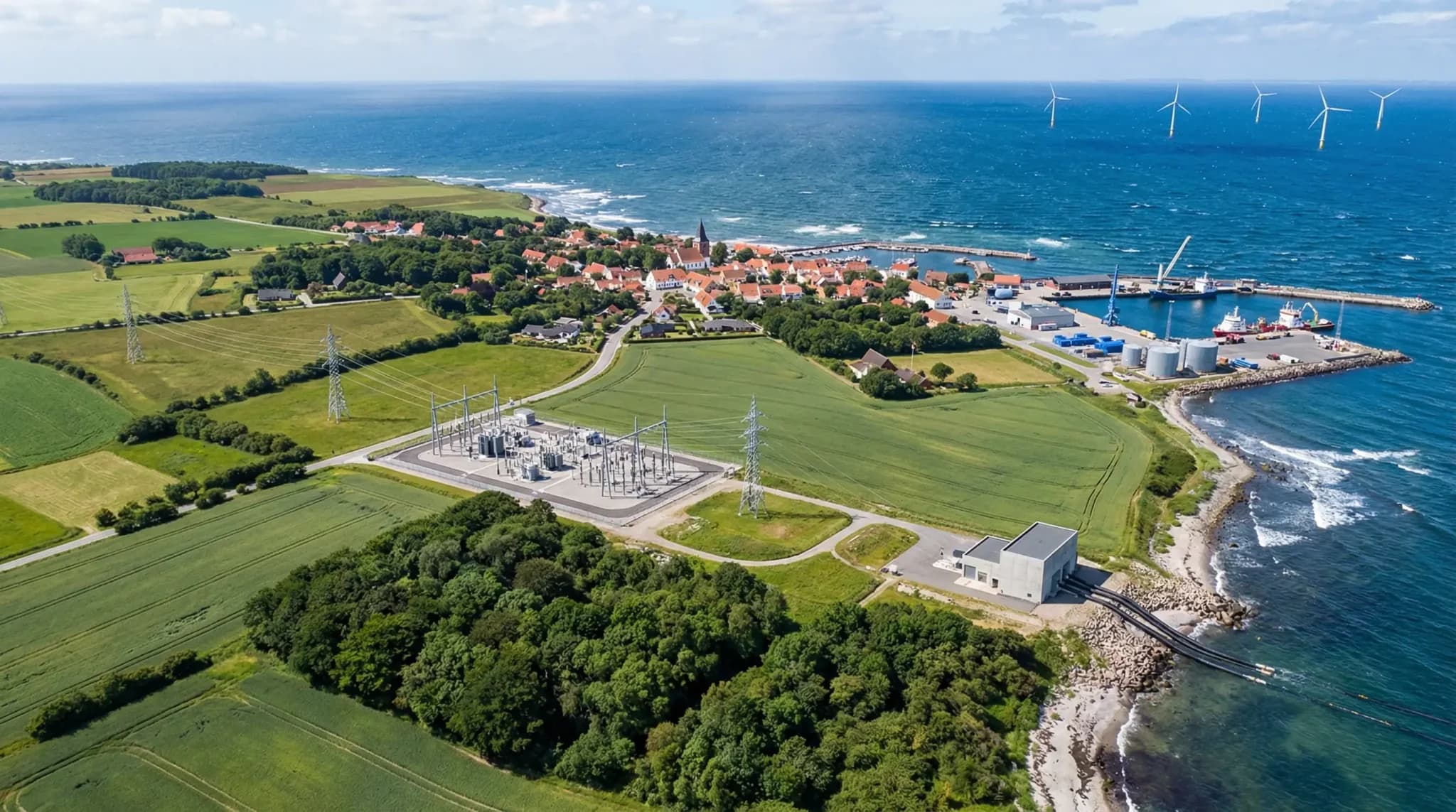 Dania i Niemcy podpisują umowę ws. Bornholm Energy Island
